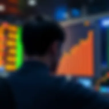 Graph showing market psychology and its impact on trading