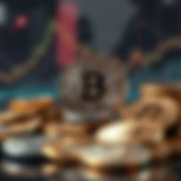 Visual representation of factors influencing coin valuations