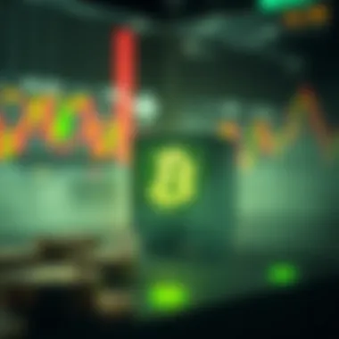 Conceptual image depicting risks and rewards in crypto trading.