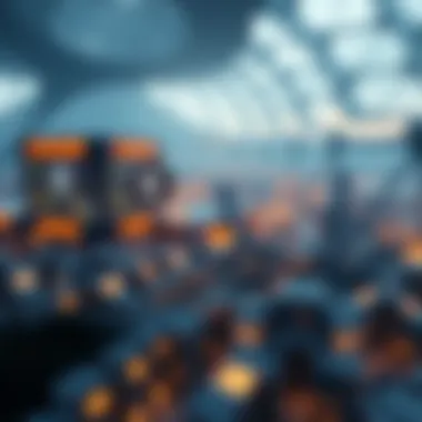 Future Applications of Chainlink in DApps Illustration showcasing potential future applications of Chainlink in decentralized applications