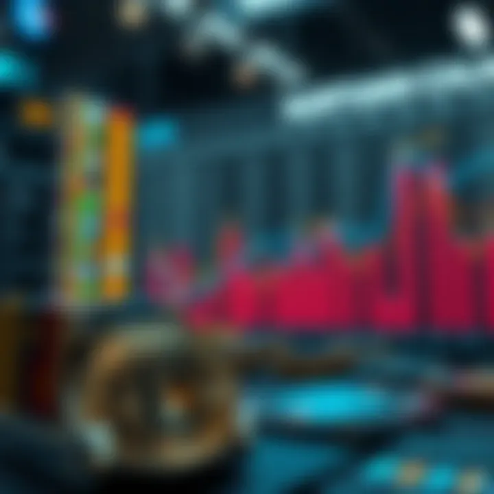 Visual representation of factors influencing market cap dynamics