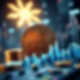 Market Capitalization in Cryptocurrency Conceptual illustration of market capitalization in cryptocurrency