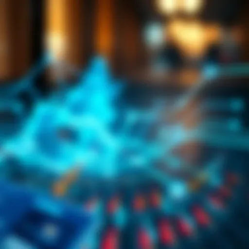 Visual representation of bank transfer dynamics