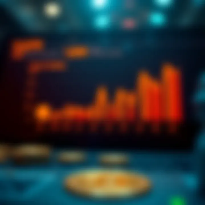 Chart showing future trends in cryptocurrency coinvestment