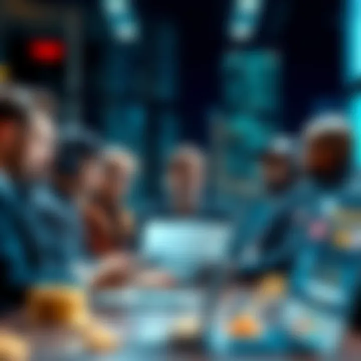 Visual depiction of key players in the cryptocurrency coinvestment space