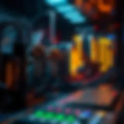 A high-performance GPU setup for mining cryptocurrencies