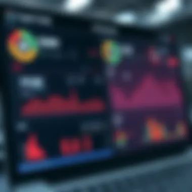 Dashboard showing performance tracking tools for cryptocurrencies