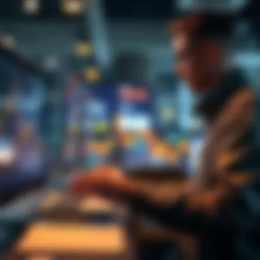 Navigating Tax Reporting Features User navigating tax reporting features