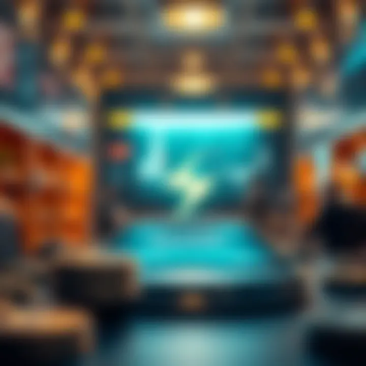 Illustration explaining the concept of flash loans in cryptocurrency