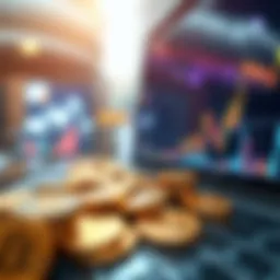 Visual representation of open interest trends in cryptocurrency