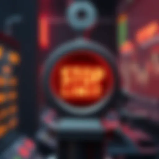 Mechanics of Stop Limit Orders Illustration of a stop limit order mechanism