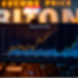 Graph showing Bitcoin price trends over the years