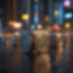 Visualization of blockchain tradeblocks