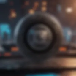 Visual representation of Tron coin address structure