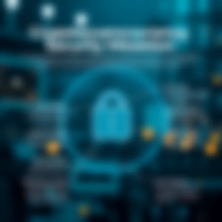 Infographic detailing security measures for cryptocurrency management